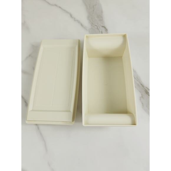 Tupperware Butter Dish Cheese Storage Dinnerware #1512-6 Made in USA Vintage - Picture 11 of 12